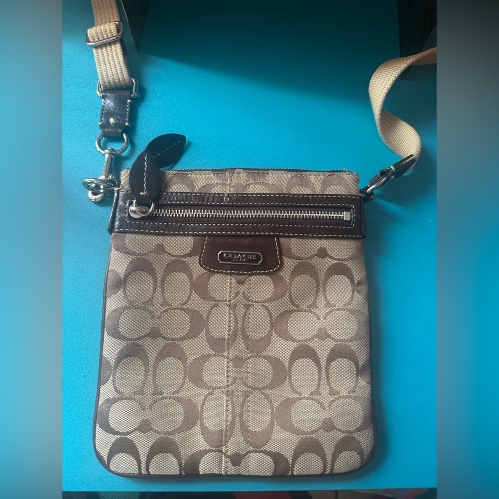 Coach cross body purse